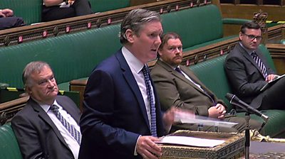 Sie Keir Starmer and Labour front bench