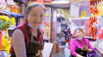 Shopkeeper in Wuhan