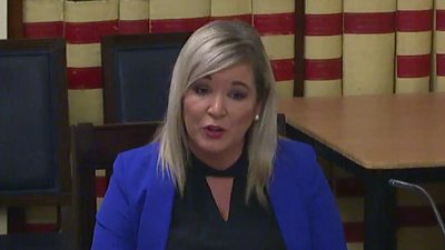 The deputy first minister says she stands over her actions