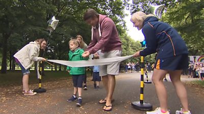 Boy, 6, with rare brain condition walks marathon for charity