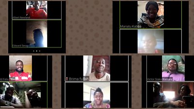 We sent audio exercises, video demos and documents – all via WhatsApp, for participants to watch, listen or read ahead of time of the sessions on Zoom.