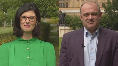 Layla Moran and Ed Davey