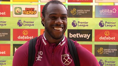 West Ham's Antonio 'buzzing' to get first ever hat-trick against Norwich
