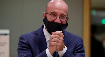 Charles Michel at EU summit, 21 July