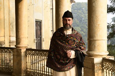 Nawab Sahib (AAMIR BASHIR KHAN)(Image Credit: BBC/Lookout Point Photographer: TAHA AHMAD)