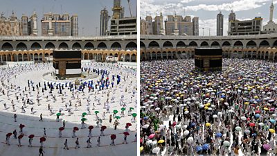 The annual Hajj pilgrimage performed by Muslims from around the world has begun in Saudi Arabia.