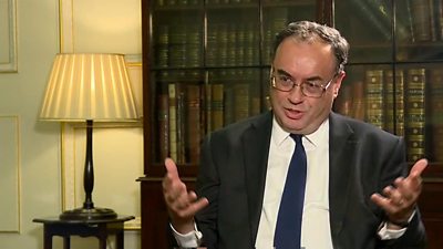 Bank of England Governor Andrew Bailey