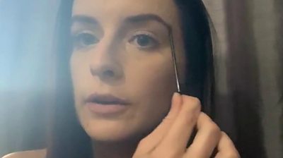 With eyebrow treatments still off the menu, Newsbeat asked a professional how it's done.