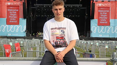 Singer Sam Fender says it is "fantastic" the North East is leading the way on gigs returning.