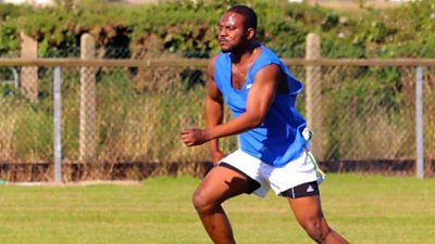 A number of men from Ghana are taking up GAA after working in Ardglass for the last year.