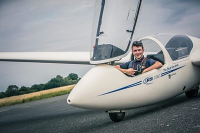 Meet the UK's youngest qualified pilot, aged 14