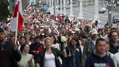 Belarus protesters