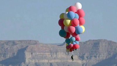 helium filled balloons