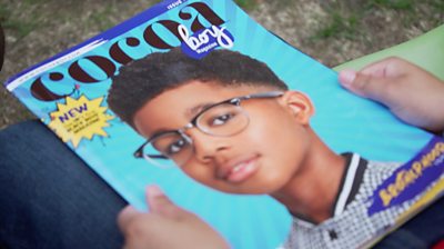 A lady from south London has launched a children's magazine for boys after she noticed a lack of black children in the media.
Cocoa Boy celebrates black children black culture.