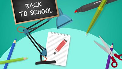 Back to school graphic