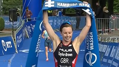 GB's Taylor-Brown wins triathlon gold