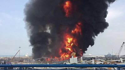 Beirut port fire