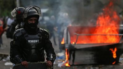 Colombia riots