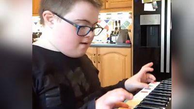 Music gives my Down’s Syndrome son a voice