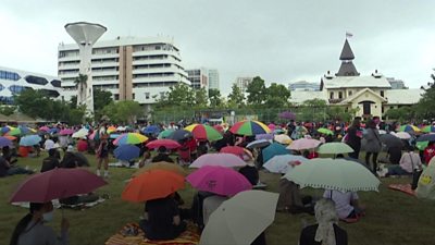 Umbrella protests