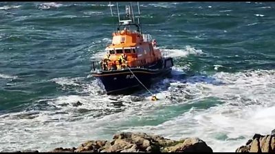 RNLI rescue off Portstewart on 25 September 2020