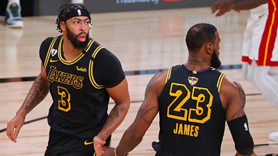 NBA Finals: LeBron James And Anthony Davis Star As Lakers Double Their ...