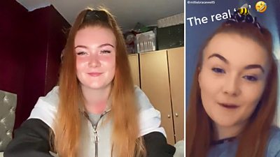Millie B recorded the track when she was 16 - now it's in TikTok's most popular video.