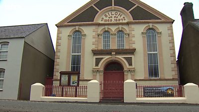 Siloh chapel in Chwilog near Pwllheli