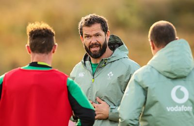 Ireland rugby coach Andy Farrell