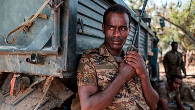 Ethiopian soldier