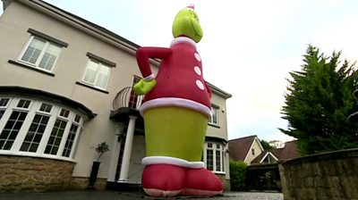 Inflatable Grinch