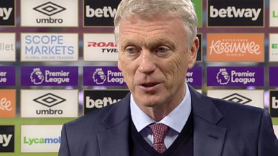 Moyes 'thankful' for win in 'difficult game'