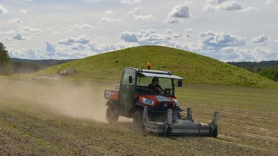 Ground-penetrating radar survey at Gjellestad