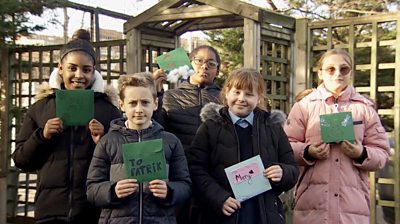 Christmas cards for care home residents