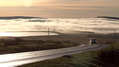 Driving to Merthyr Tydfil