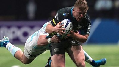 Ospreys centre Kieran Williams says he is "flattered" by comparisons to Wales great Scott Gibbs.