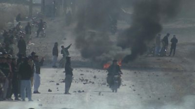 Protests near Quetta following killing of coal miners