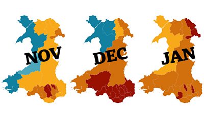 Covid-19: How The Case Rate Has Changed Across Wales - BBC News