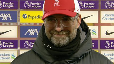 Klopp praise for Liverpool despite draw