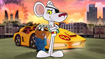Penfold with Danger Mouse