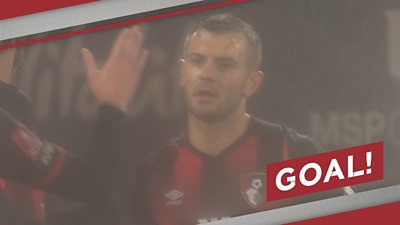 Wilshere curls Bournemouth into the lead