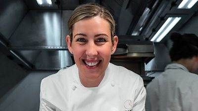 Northern Irish chef Clare Smyth is the first British female to be awarded three Michelin stars
