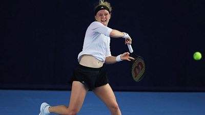 Australian Open: Inspiring Brit Francesca Jones talks tennis