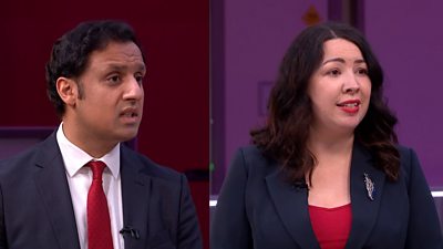 Monica Lennon and Anas Sarwar discuss their positions on Scottish independence