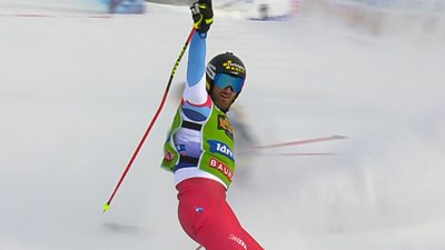 Fiva wins ski cross gold as GB's Davies misses out on medal