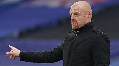 Crystal Palace 0-3 Burnley: Sean Dyche pleased with 'very good' performance