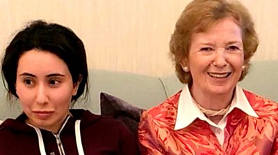 Mary Robinson 'horribly tricked' over Dubai princess