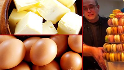 Eggs, butter and Tim Kinnaird