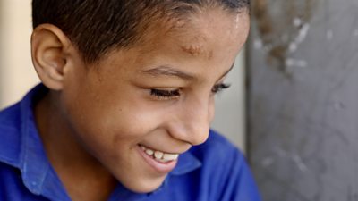 Yemen: The nine-year-old war-zone school teacher