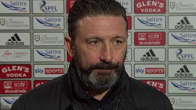 Aberdeen boss Derek McInnes rues his sides missed chances in Hamilton ...